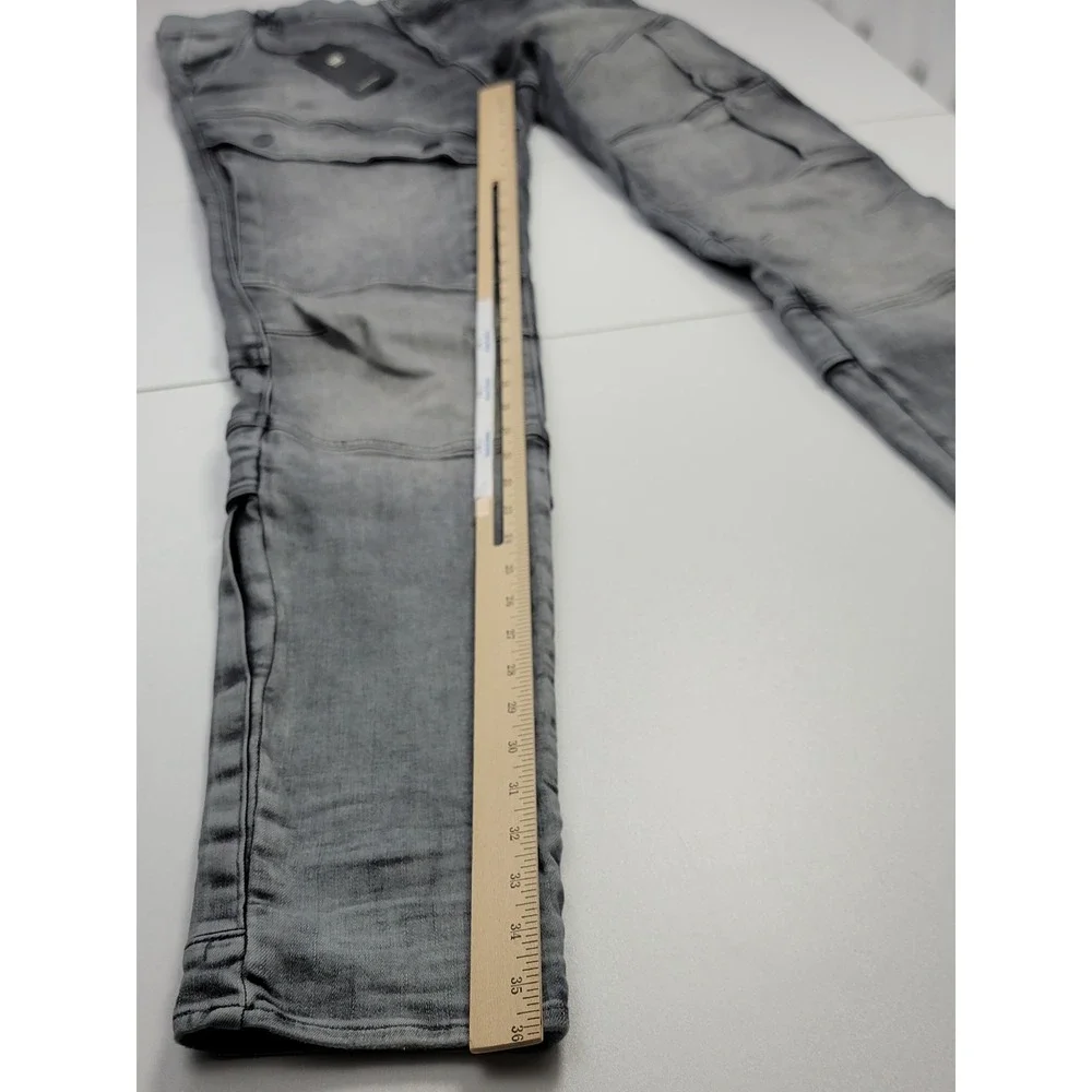 G-Star Raw Mens Sz 34/36 Airblaze Skinny Jeans Antic Faded Radium Gray $260 New